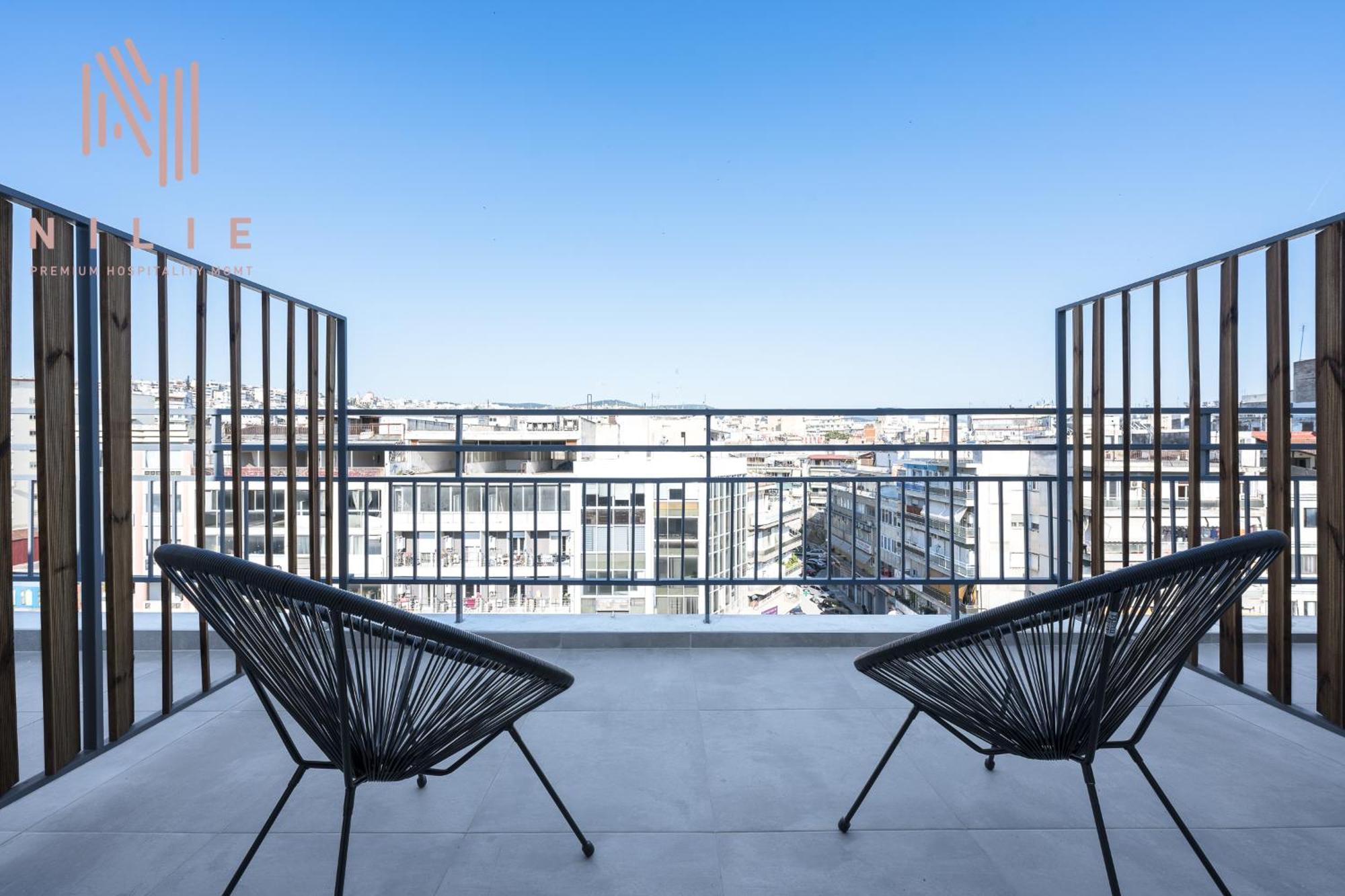 Appartamento V1 Penthouse, Nilie Hospitality Mgmt Salonicco Esterno foto