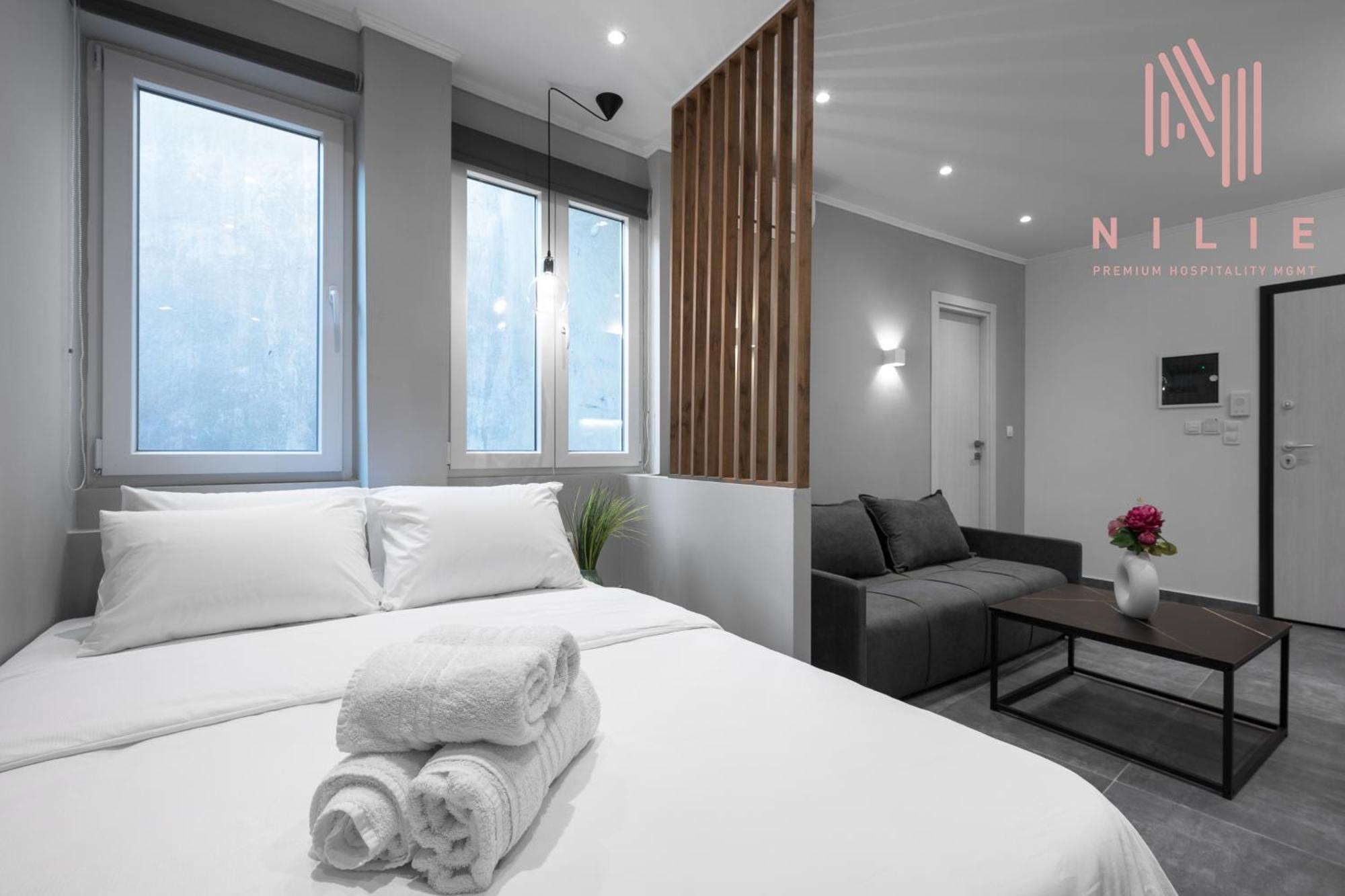Appartamento V1 Penthouse, Nilie Hospitality Mgmt Salonicco Esterno foto