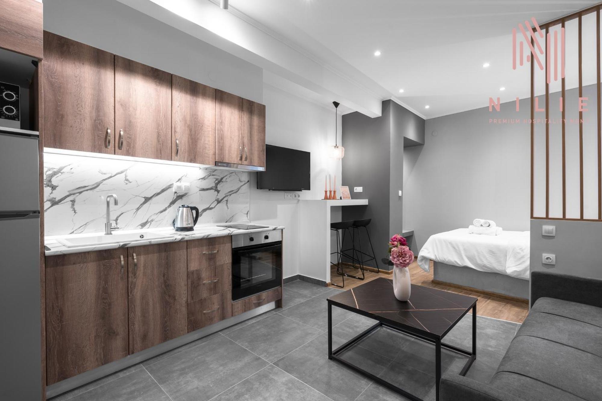Appartamento V1 Penthouse, Nilie Hospitality Mgmt Salonicco Esterno foto