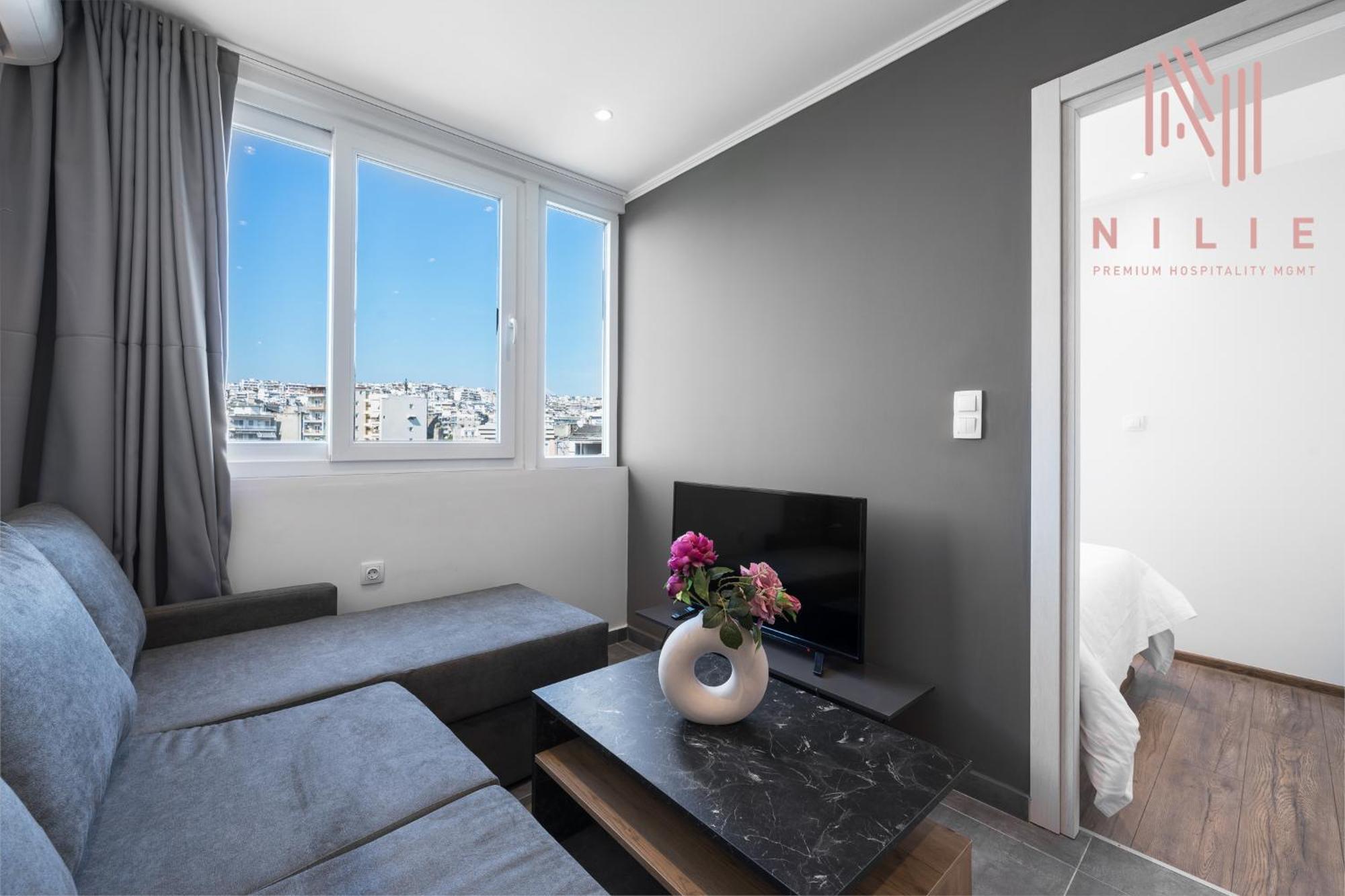 Appartamento V1 Penthouse, Nilie Hospitality Mgmt Salonicco Esterno foto
