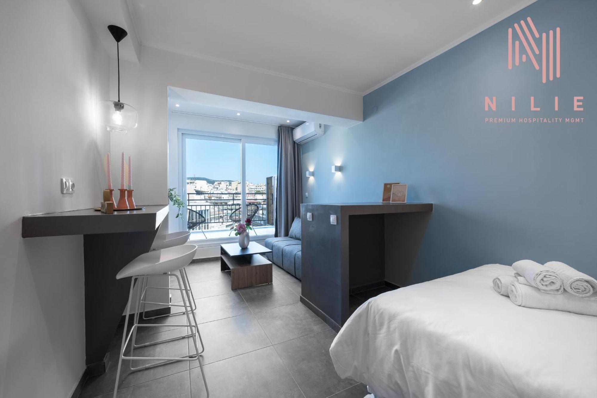 Appartamento V1 Penthouse, Nilie Hospitality Mgmt Salonicco Esterno foto