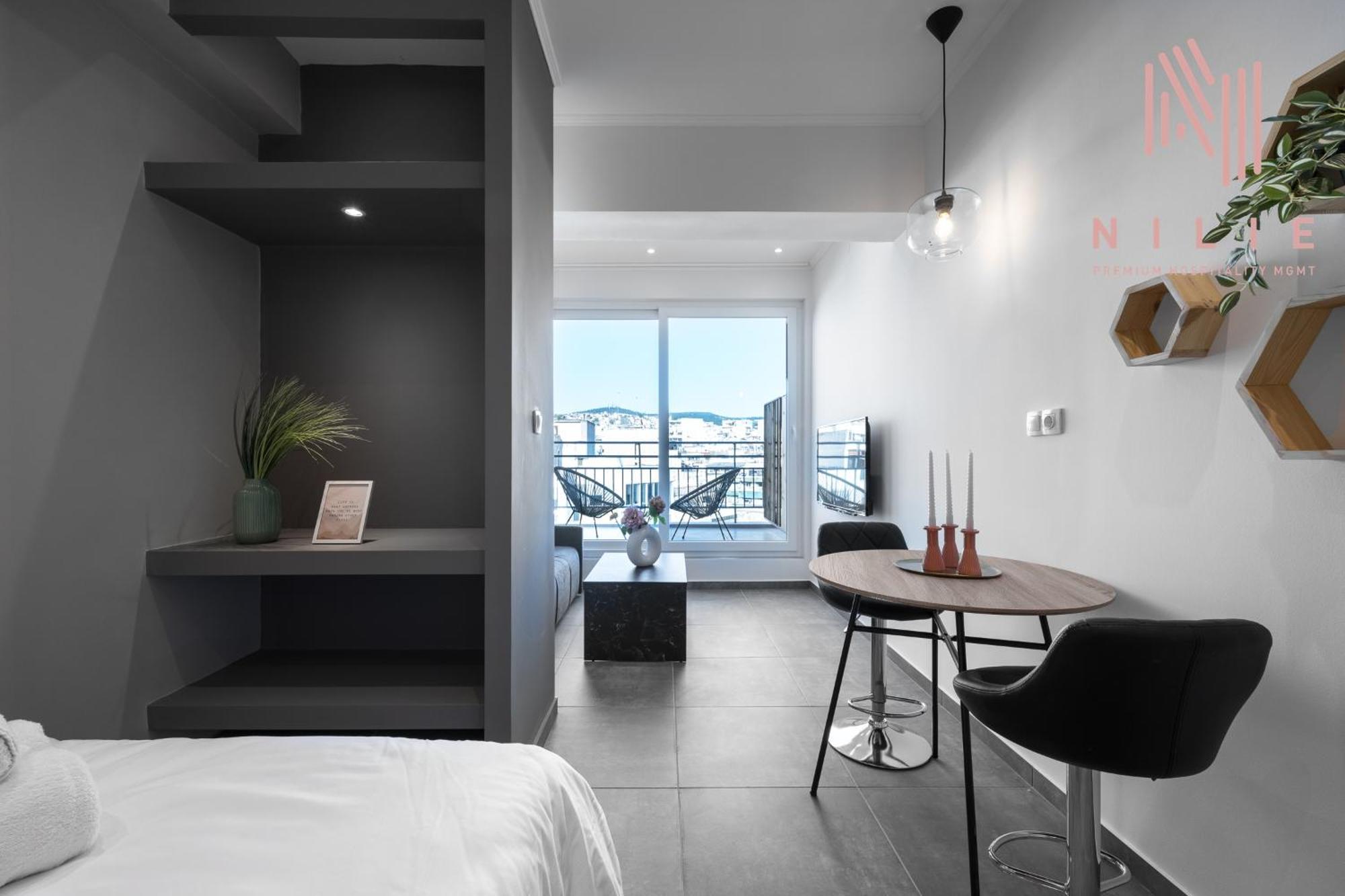 Appartamento V1 Penthouse, Nilie Hospitality Mgmt Salonicco Esterno foto